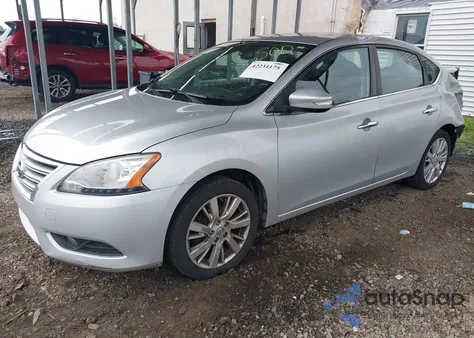 2013 Nissan Sentra Sl z USA, uszkodzony, nr VIN 3N1AB7AP1DL687181